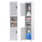 5-tier-bathroom-floor-cabinet-standing-storage-cupboard-shelves-white