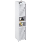 5-tier-bathroom-floor-cabinet-standing-storage-cupboard-shelves-white