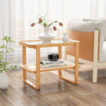 bamboo-side-table-tempered-glass-top-w-shelves-bedside-table-sofa-end-nightstand-302565762